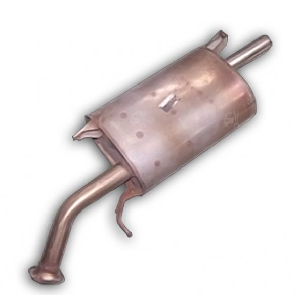 4. Глушитель чери. T111201110ca. T11-1201110. Выхлопная система chery tiggo t11.
