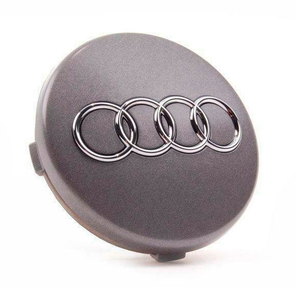 Колпачок на литые диски Audi 60/57/8 мм - 1 шт / Заглушки ступицы Ауди ...