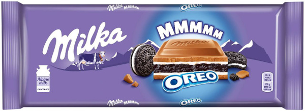 Шоколад Milka Oreo 300 г. Европа. Милка Орео. Милка большая плитка ...