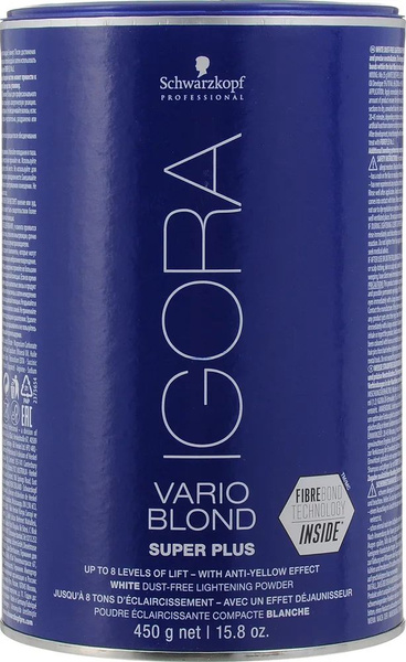 Schwarzkopf Professional Igora Vario Blond Super Plus Осветляющий ...