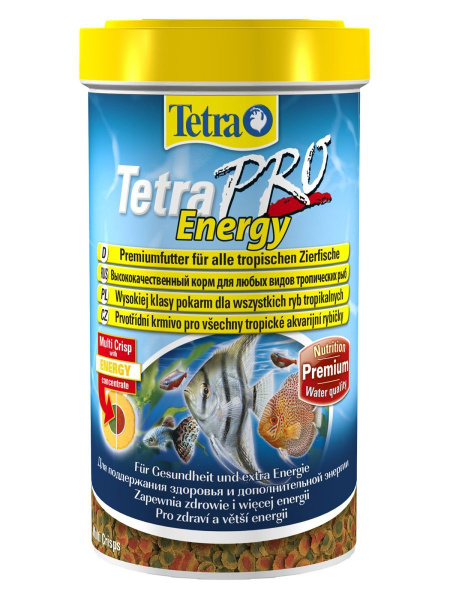 Корм Tetra Pro Energy Crisps чипсы для всех видов рыб для ...