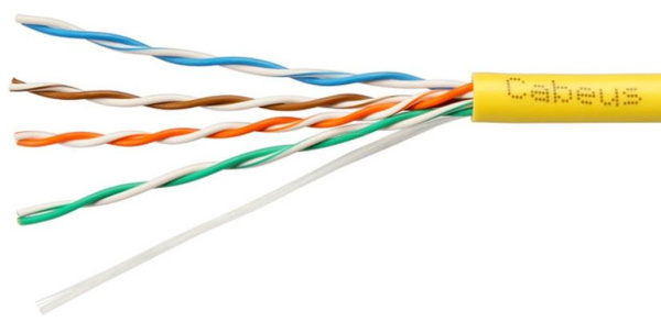 Utp 4p cat 6 solid lszh. UTP Cat 5e 4x2x0.52. UTP-4p-Cat.5e-Solid-GY. Utp4. Utp4-c5e-Patch-GY Hyperline 305м.