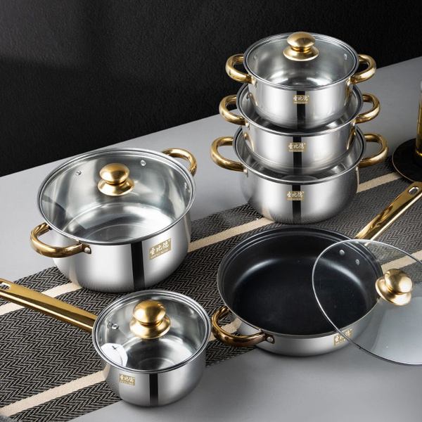 Набор кастрюль cookware, Нержавеющая сталь - купить по выгодной цене в ...