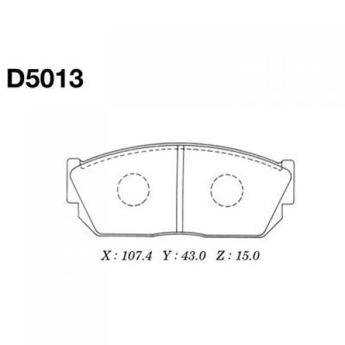 Колодки дисковые Mk Kashiyama D5013 - Kashiyama арт. D5013 - купить по ...