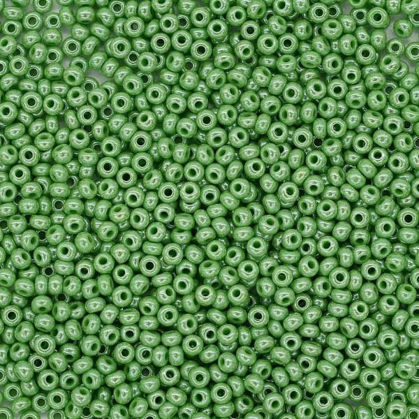 Бисер Preciosa непрозрачный с жемчужным покрытием 10/0, 20 гр, цвет ...