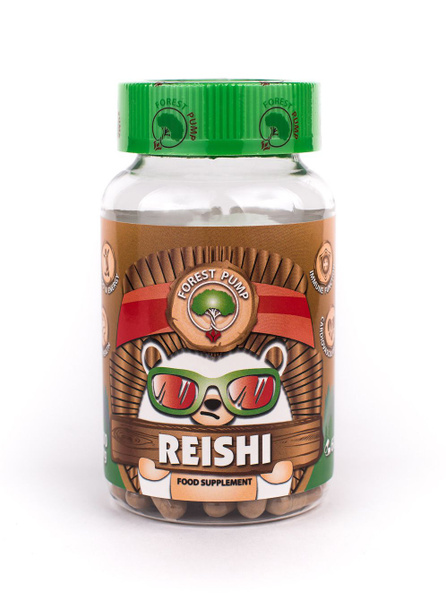 Reishi 500 mg/Forest Pump/Гриб Рейши/ 60 капсул - купить с доставкой по ...