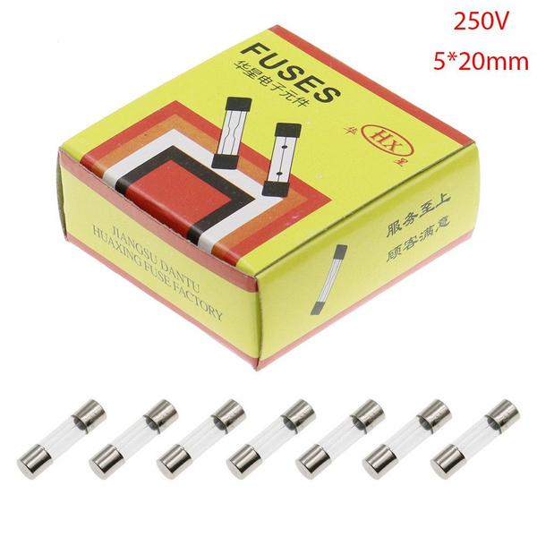 Предохранитель 5х20мм 3А-250В, стекло (Fuses), 100шт - купить с ...