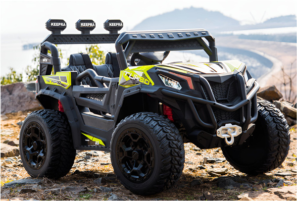 Электромобиль Багги Atv Turbo 4WD, Зеленый - купить с доставкой по ...