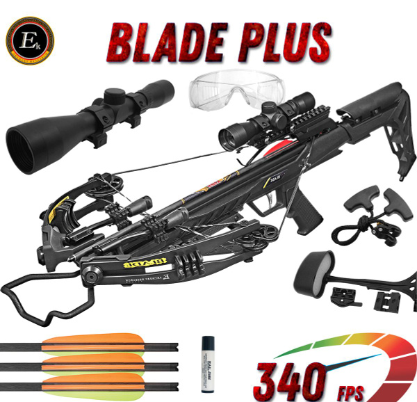 Арбалет блочный Ek Blade Plus черный (c комплектацией) купить с