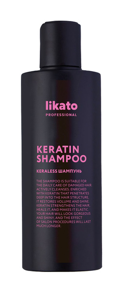 Шампунь для насыщения волос кератином / Likato Professional Keraless ...