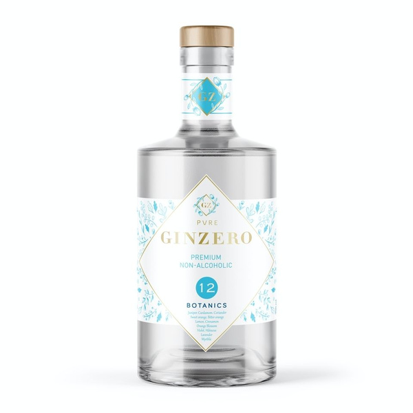 Джин безалкогольный PVRE GINZERO 12 BOTANICS 700 мл, Бельгия - купить с ...
