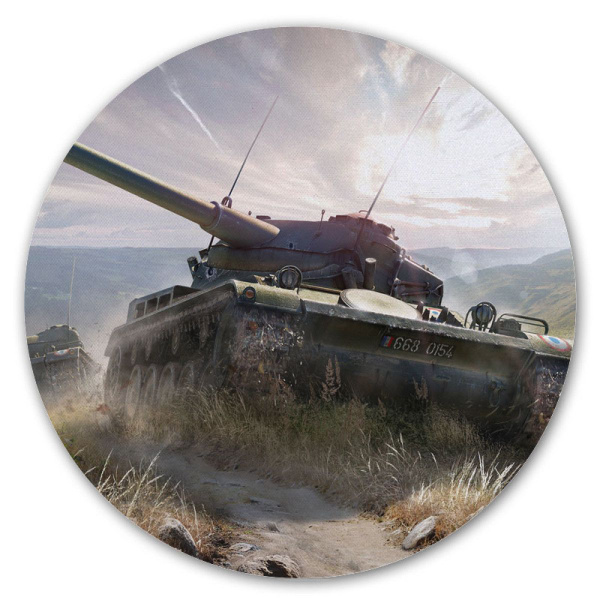Коврик для мышки круглый World of Tanks - купить с доставкой по ...