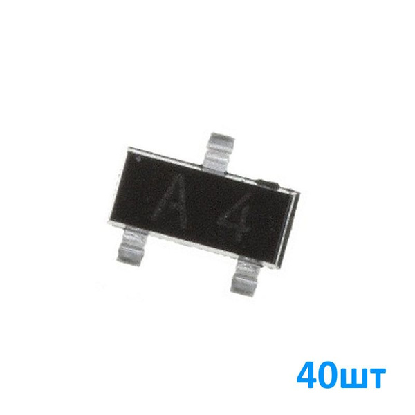 BAV70, Сборка 2-х диодов, 100В, 215мА, общий катод, корпус SOT23 ...