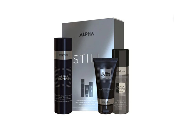 Estel Professional Набор для мужчин ALPHA HOMME STILL (шампунь 250 ...