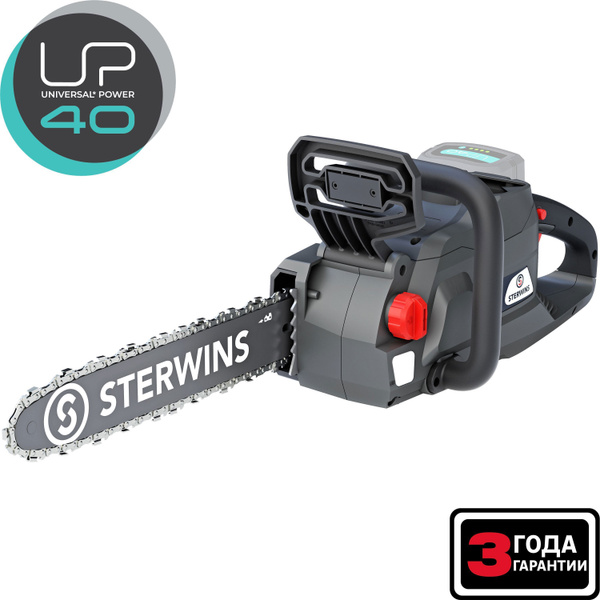 Аккумуляторная пила Sterwins UP 40VCS2-34.1 40 В шина 34 см АКБ и ЗУ не ...