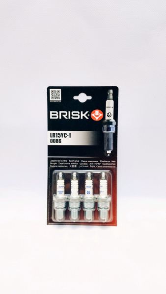 Комплект свечей зажигания BRISK LR15YC-1 - купить по выгодным ценам в ...
