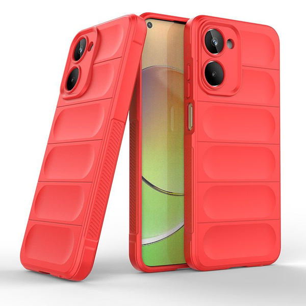 Противоударный чехол Flexible Case для Realme 10 4G (красный) - купить ...