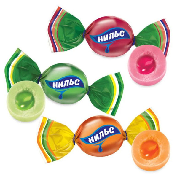 Конфеты жевательные Нильс, вес 1 кг - купить с доставкой по выгодным ...