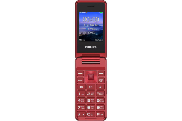 Мобильный телефон Philips Xenium E2601, красный - купить по выгодной ...