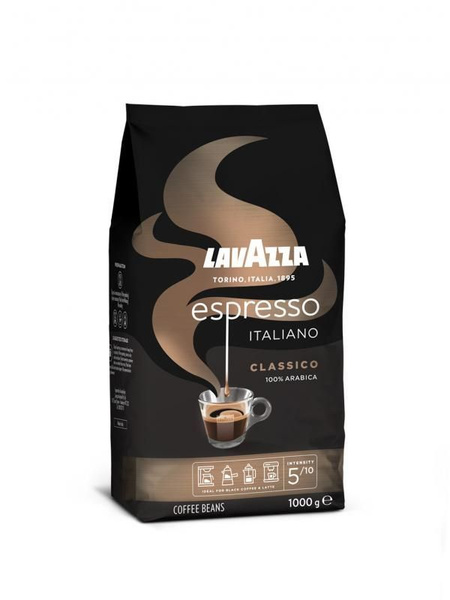 Кофе в зернах Lavazza Espresso Italiano Classico, 1кг - купить с ...