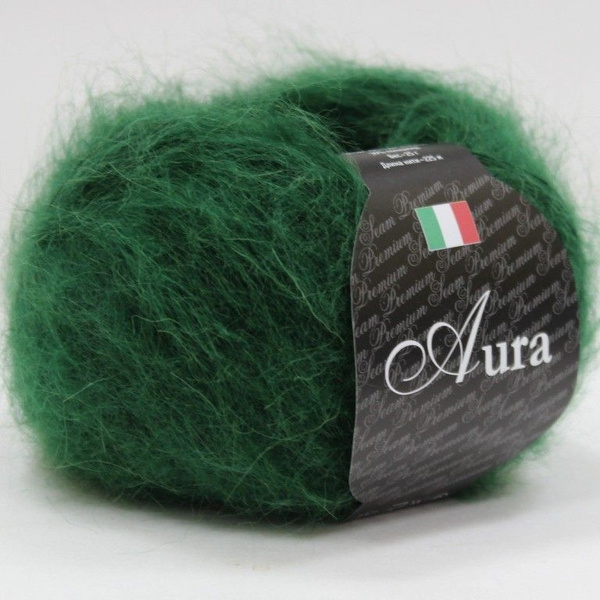 Пряжа Seam Aura Сеам Аура, 70% сури альпака, 30% полиамид, 25 г, 225 м ...