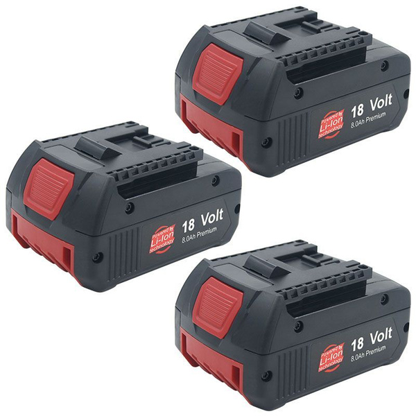 Аккумулятор для шуруповерта Bosch (Бош) 18V 4 Ач/5 Ач/6 Ач/8 Ач (Li-Ion ...