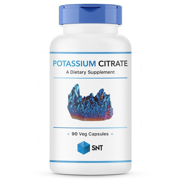 Цитрат Калия SNT Potassium Citrate 99 мг 90 капсул - купить с доставкой ...