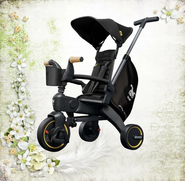 Велосипед трёхколесный Doona Liki Trike S5 Nitro Black - купить с ...
