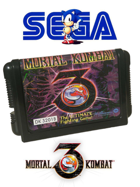 Картридж мортал комбат 3 / Mortal Kombat 3 Ultimate / Картридж для SEGA ...