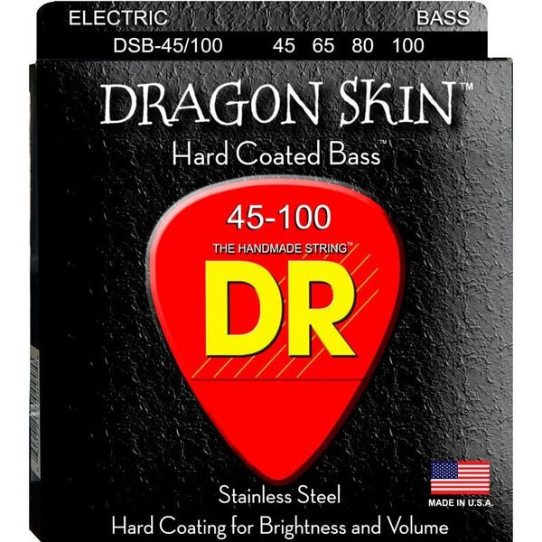 Струны для бас-гитары DR String DSB-45/100 - купить с доставкой по ...