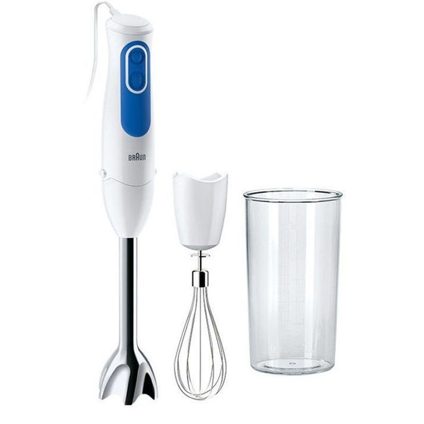 Погружной блендер ручной BRAUN MQ3005 CREAM, кухонный мощный мини ...