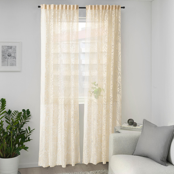 Тюль IKEA SKAREFLY, Вискоза, Полиэстер, 300х145 см - купить в интернет ...