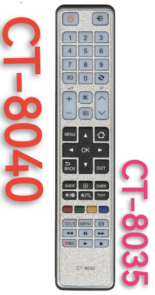 Пульт ДУ HUAYU Toshiba/тошиба ct-8040/ct-8035 - купить по выгодной цене ...