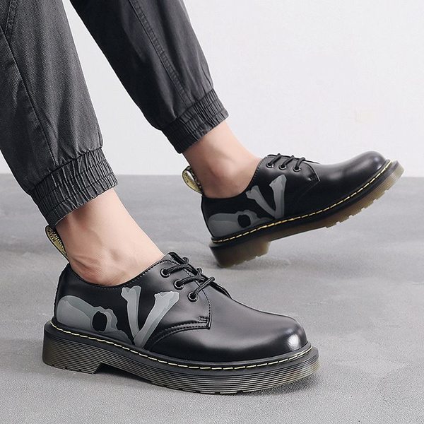 Bottes Dr. Martens 1460 Scribble - Taille 40 - Cuir Noir - Neuves Sans Emballage
