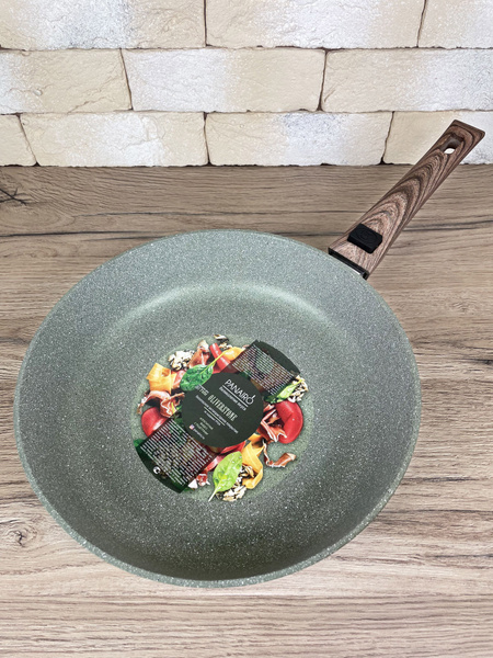 Сковорода PANAIRO OliverStone_Оливковый_24_со съемной ручкой, 28 см ...