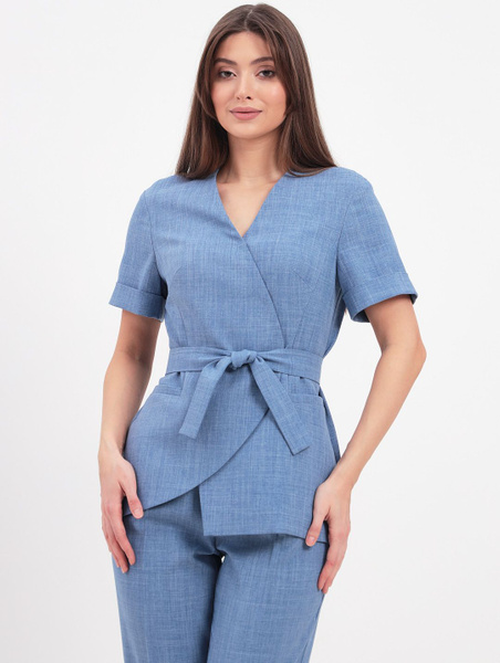 Костюм классический Женский KEY FASHION Повседневный двойка, брючный ...