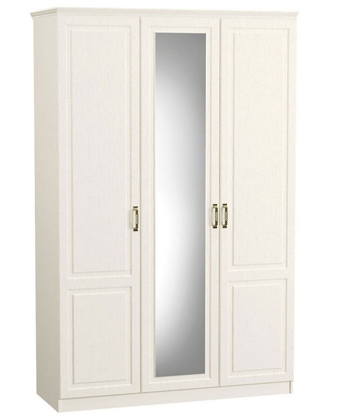 Шкаф распашной Моби Ливерпуль 3К, 150x55.3x223.5 см - купить по ...