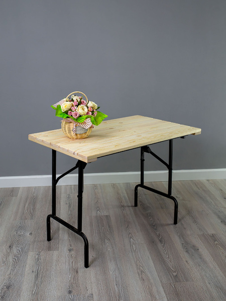 Мягкий Дом Садовый стол,Массив дерева, Массив сосны 100х55х75 см купить ...