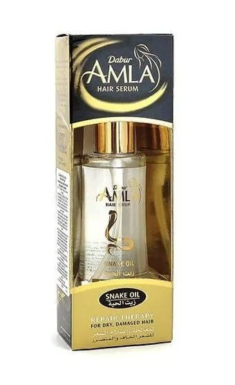Dabur Amla Hair Serum SNAKE OIL / Сыворотка для волос ЗМЕИНОЕ МАСЛО ...