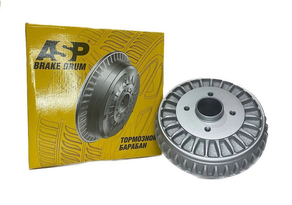 Барабан тормозной ASP (без подшипника и кольца ABS) Лада Ларгус/ Ниссан ...