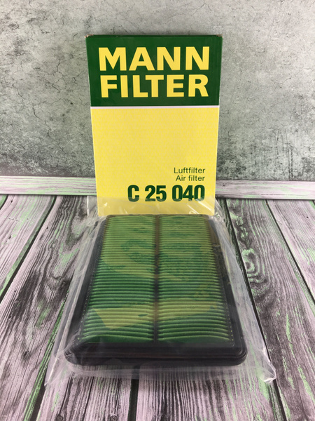 Характеристики Фильтр воздушный оригинальный MANN-FILTER C25040 (Nissan ...