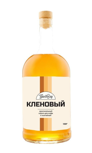 Сироп Flavor Bay 1 литр Кленовый - купить с доставкой по выгодным ценам ...