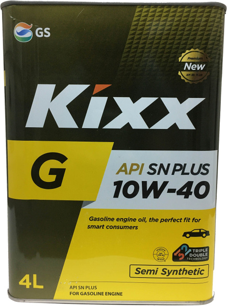 Масло моторное Kixx 10W-40 Полусинтетическое - купить в интернет ...