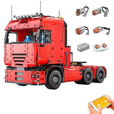 Конструктор Mould King 19005T Прицеп-платформа для тягача - купить с ...