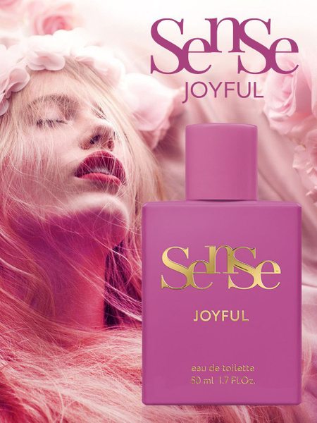 Духи женские Sense Joyful парфюм сладкий купить на OZON по низкой цене ...