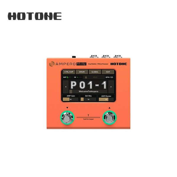 Педаль для гитарного усилителя Hotone-Ampero Mini, Hotone-Ampero Mini ...