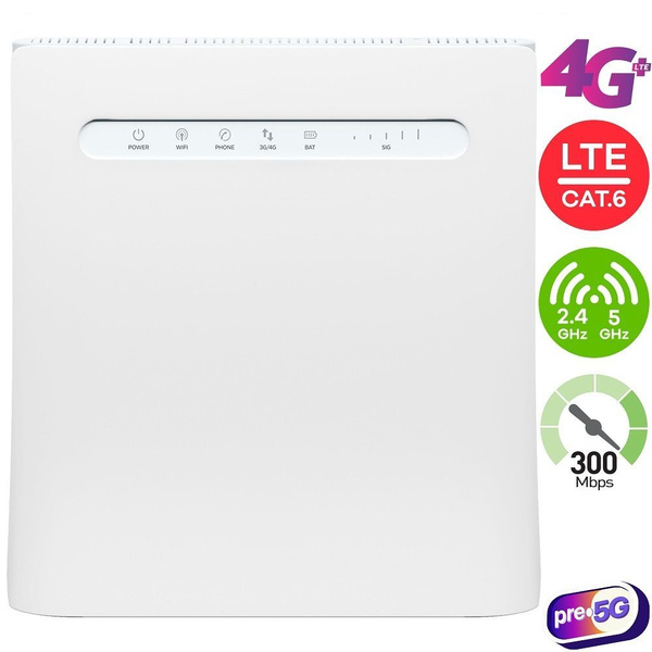 Роутер ZTE MF286 RU - гигабитный маршрутизатор 4G LTE Cat.6 3G Dual ...