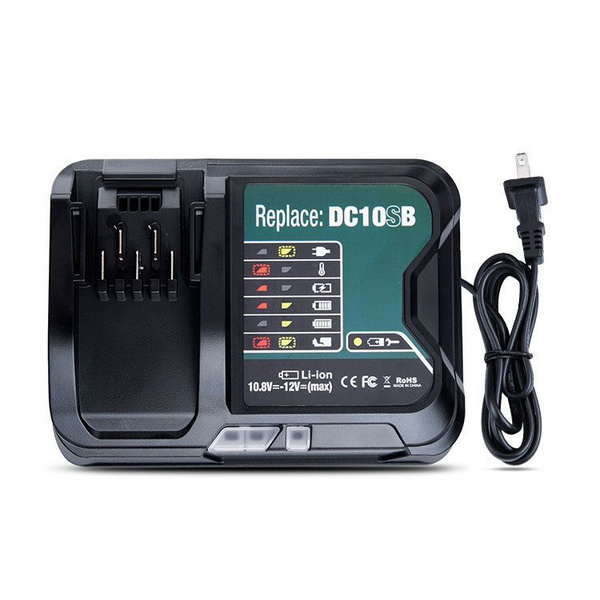 DC10SB - Зарядное устройство 10.8v-12v. Подходит для зарядки литиевых ...