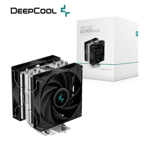 Кулер для процессора Deepcool AG400 PLUS LGA1700/1200/115X/AM5/AM4 ...