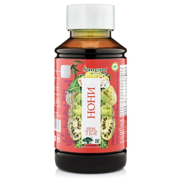Натуральный сок Нони Сангам Хербалс, Noni juice Sangam Herbals ...
